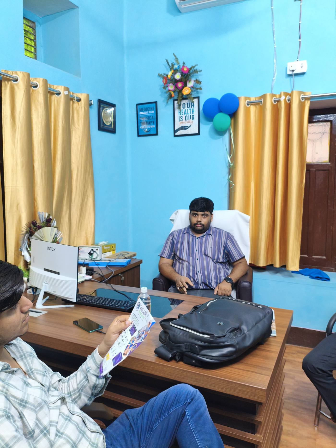 Dr. Rohit Ranjan consultation desk