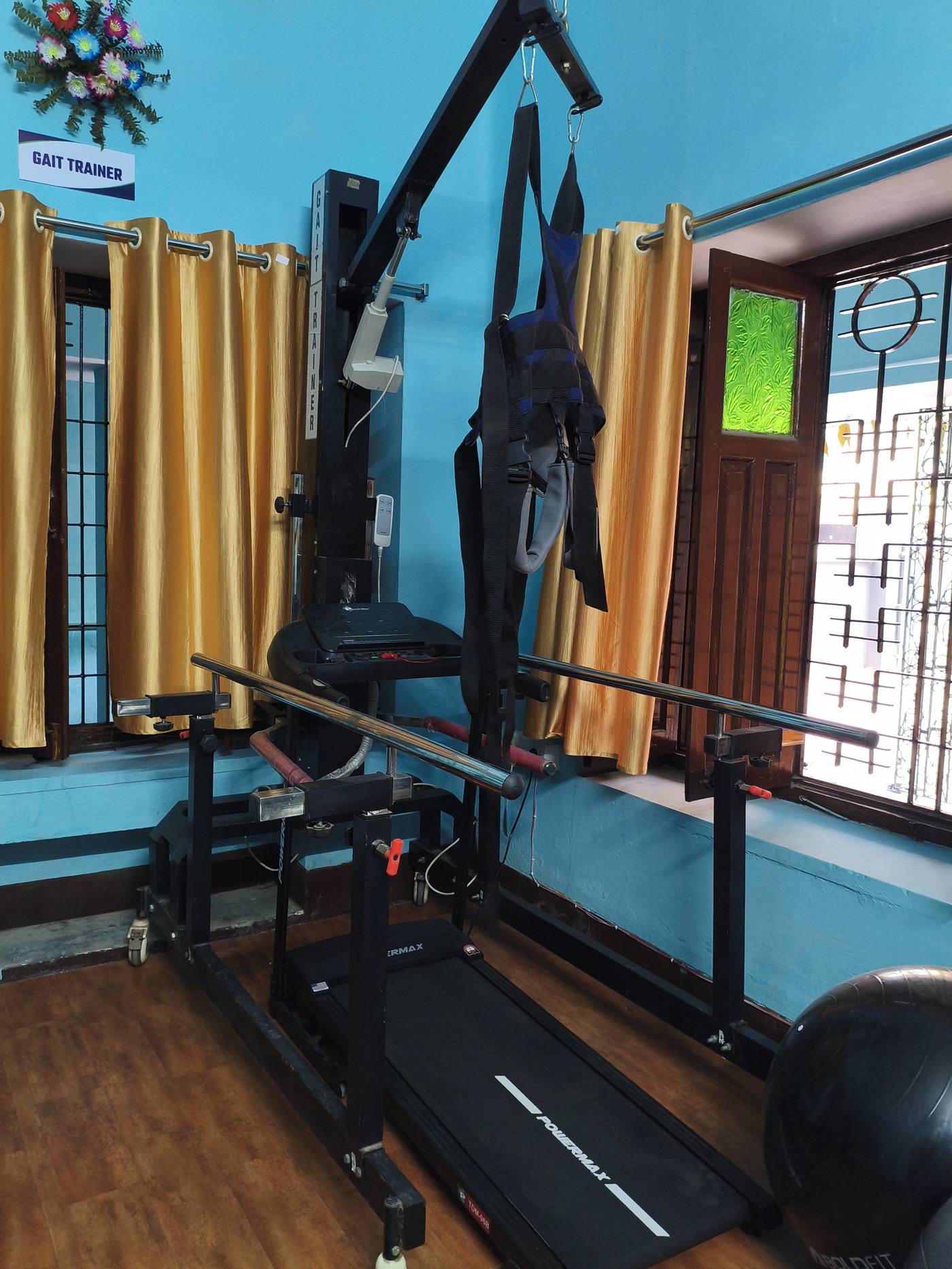 Gait trainer equipment